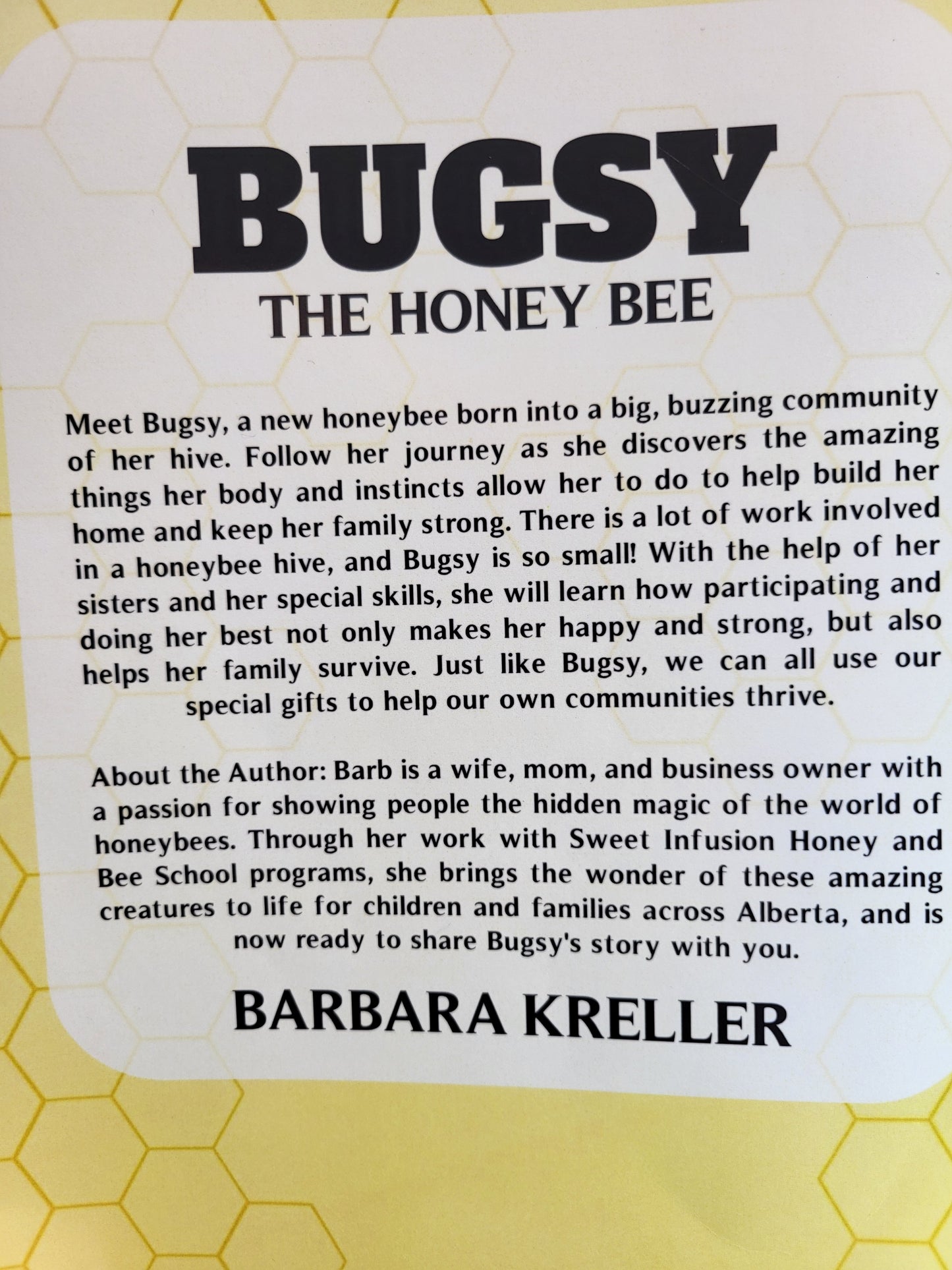 Bugsy the Honey Bee Book (Download)
